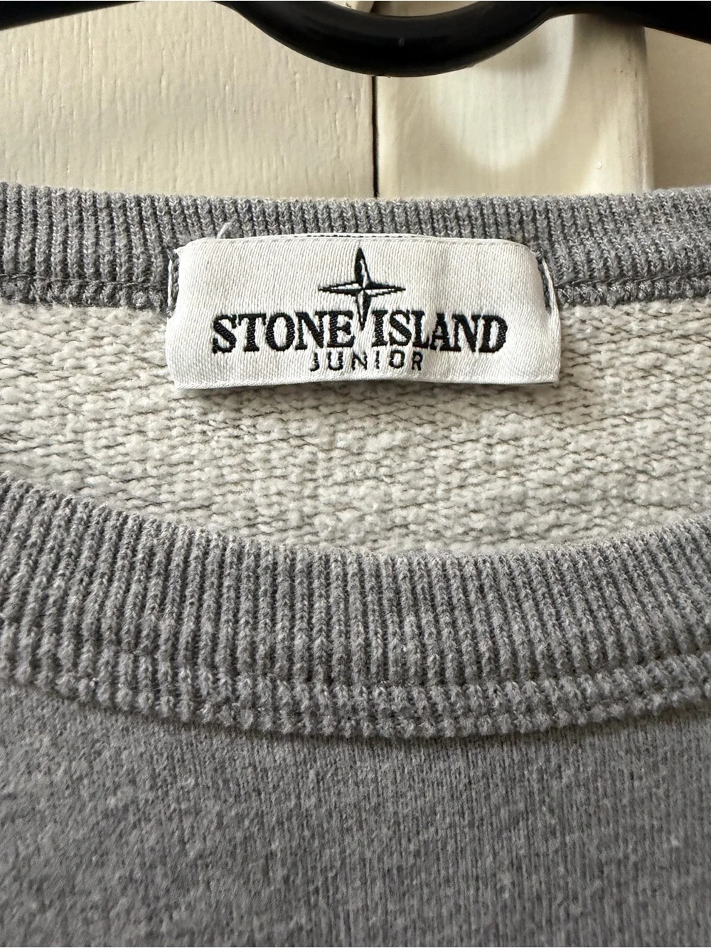 Stone Island Light Grey Crewneck Sweatshirt